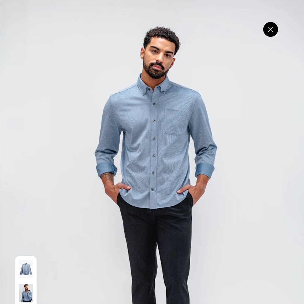 Mens Ministry of Supply button down medium slim